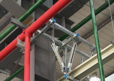 永年该抗震支架的整体式支吊架结构协调性好